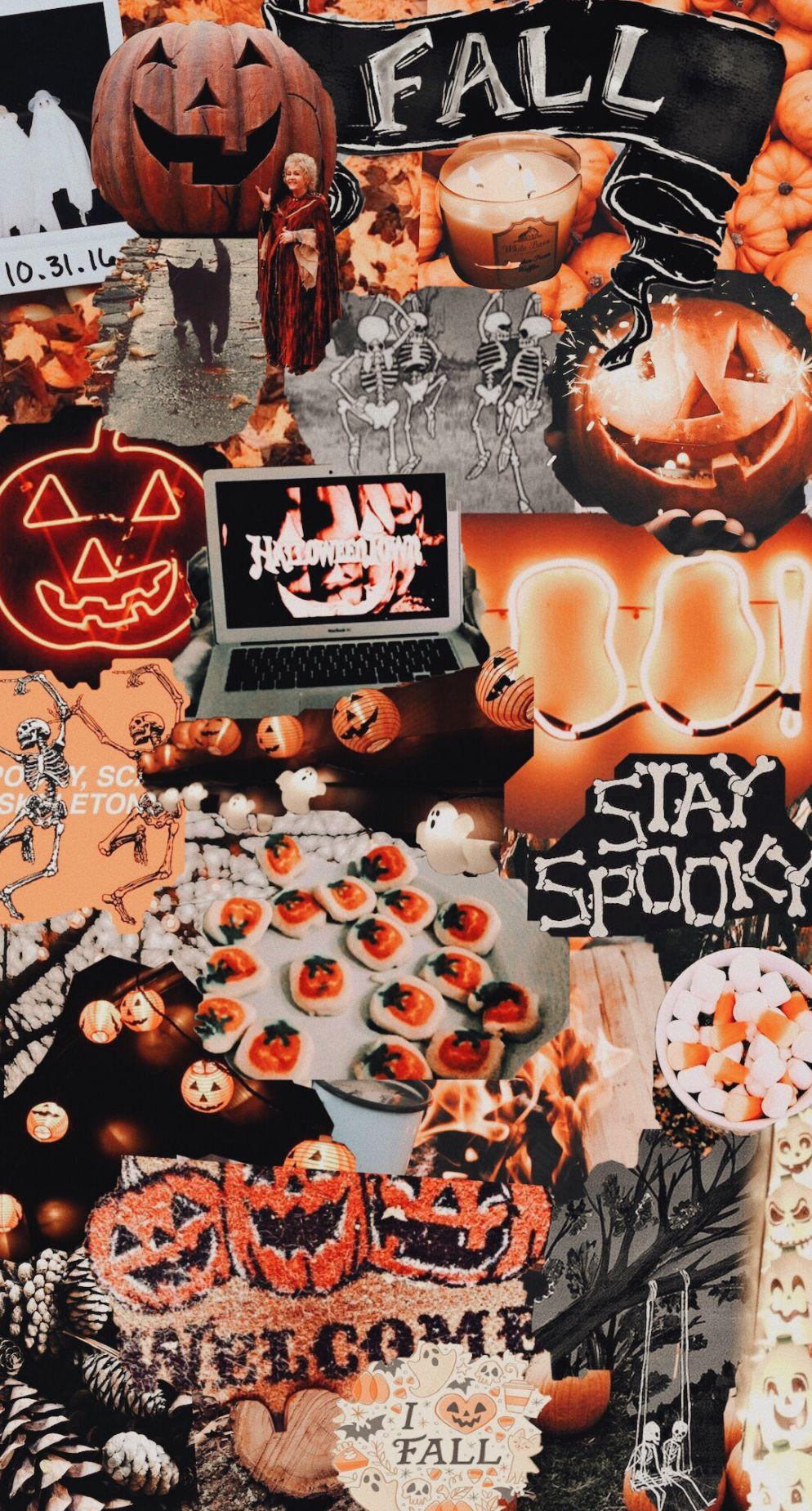 Halloween Collage Wallpapers  Top Free Halloween Collage Backgrounds   WallpaperAccess