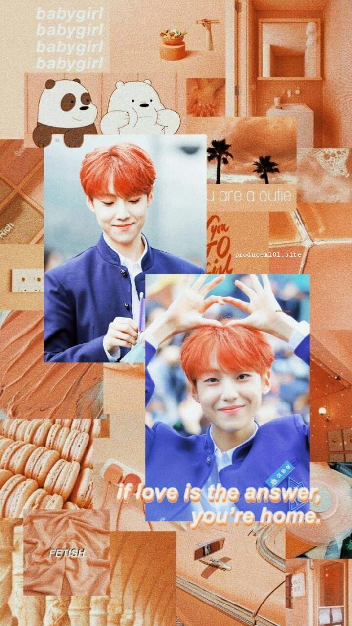 Wallpaper aesthetic lee eunsang x1