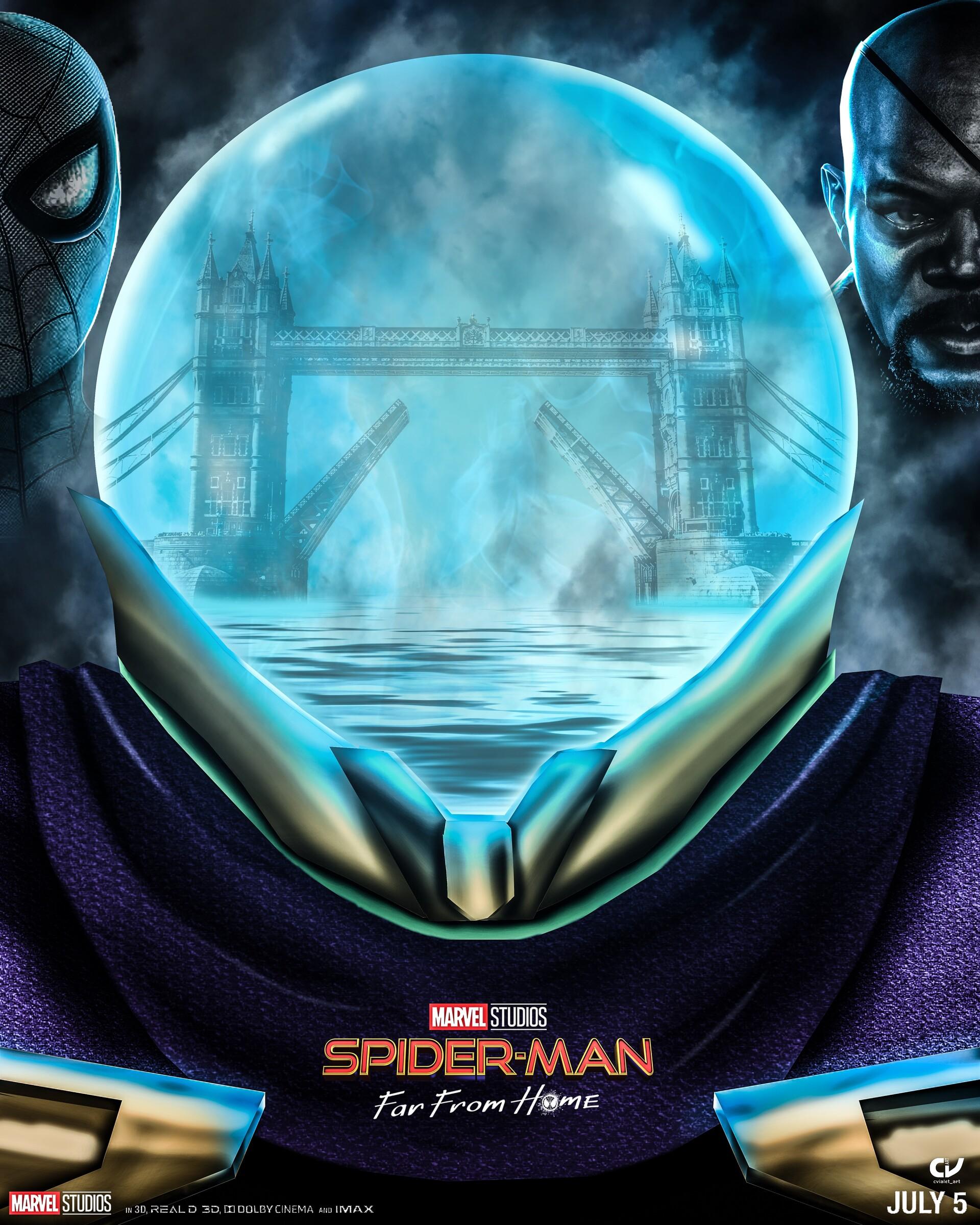 Spiderman Far From Home Poster, Camille Vialet