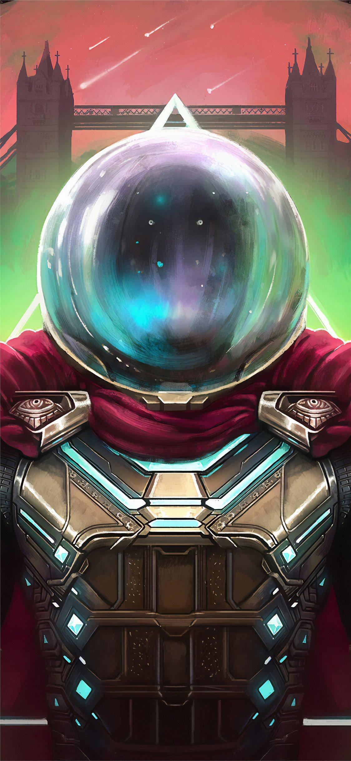 spider man far from home mysterio art 4k iPhone 11