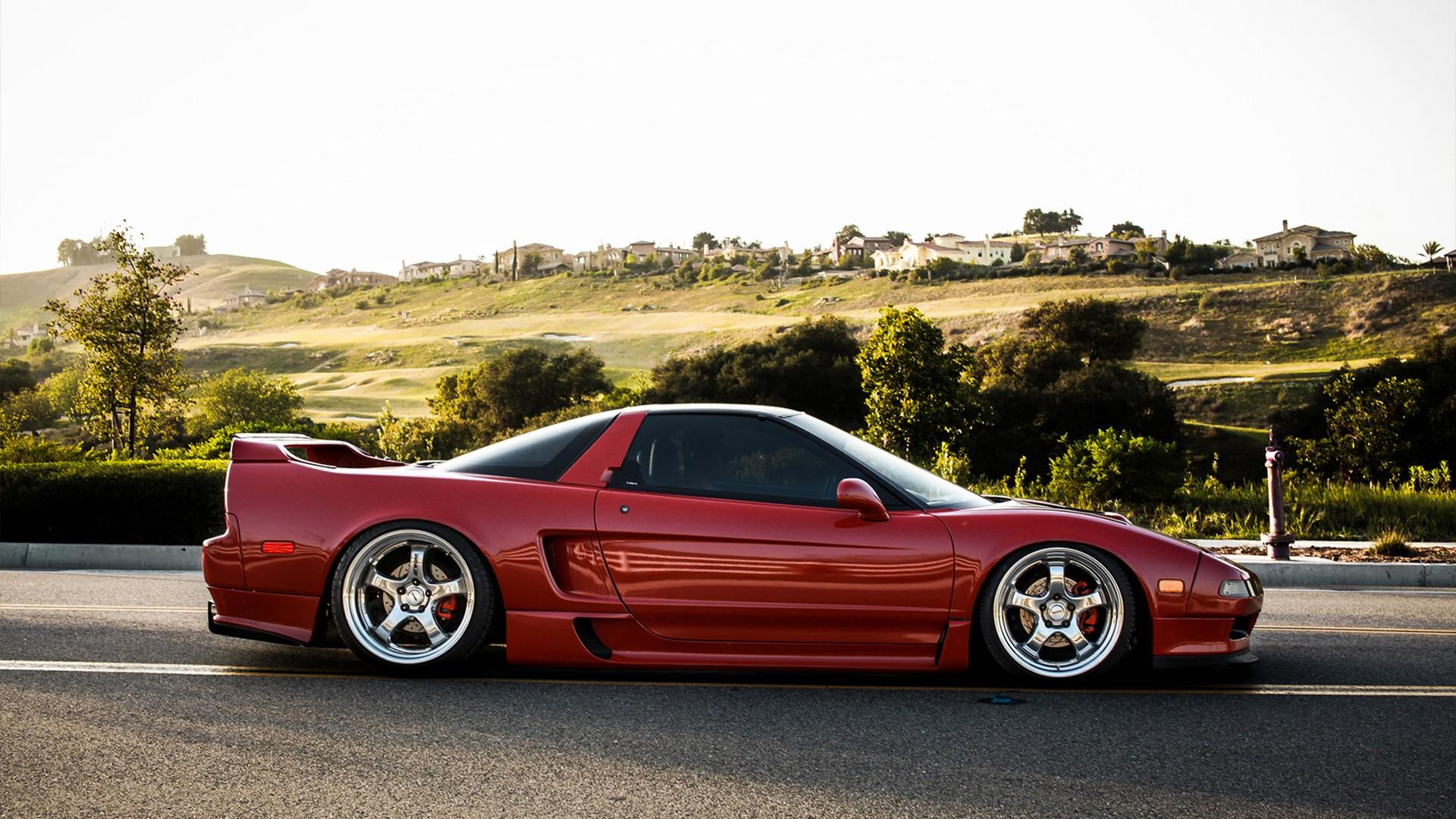 Honda Acura NSX Car Wheels Tuning wallpaperx1080