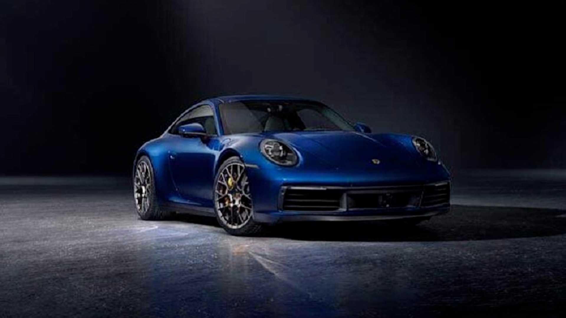 Porsche 911 Image Leaked Ahead Official LA Debut