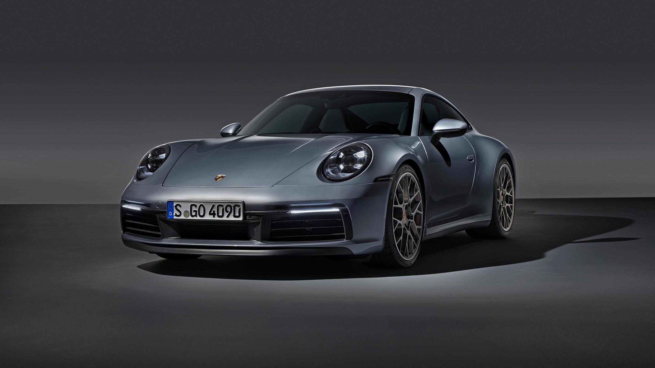 Wallpaper Porsche 911 Carrera 4S 992 2019 auto 2560x1440