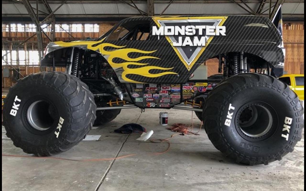 stunt monster truck