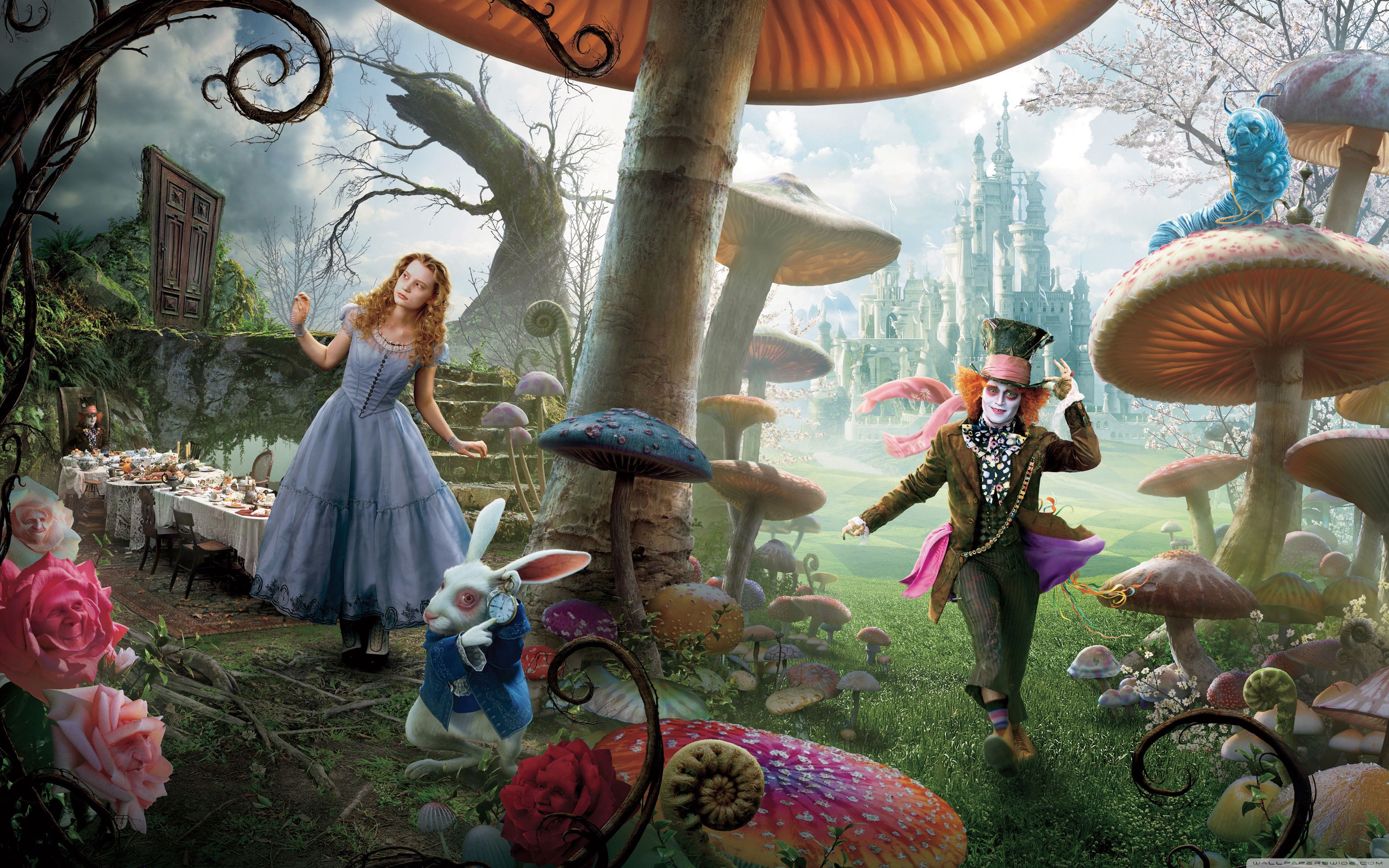 35+ Alice in Wonderland Desktop Wallpapers