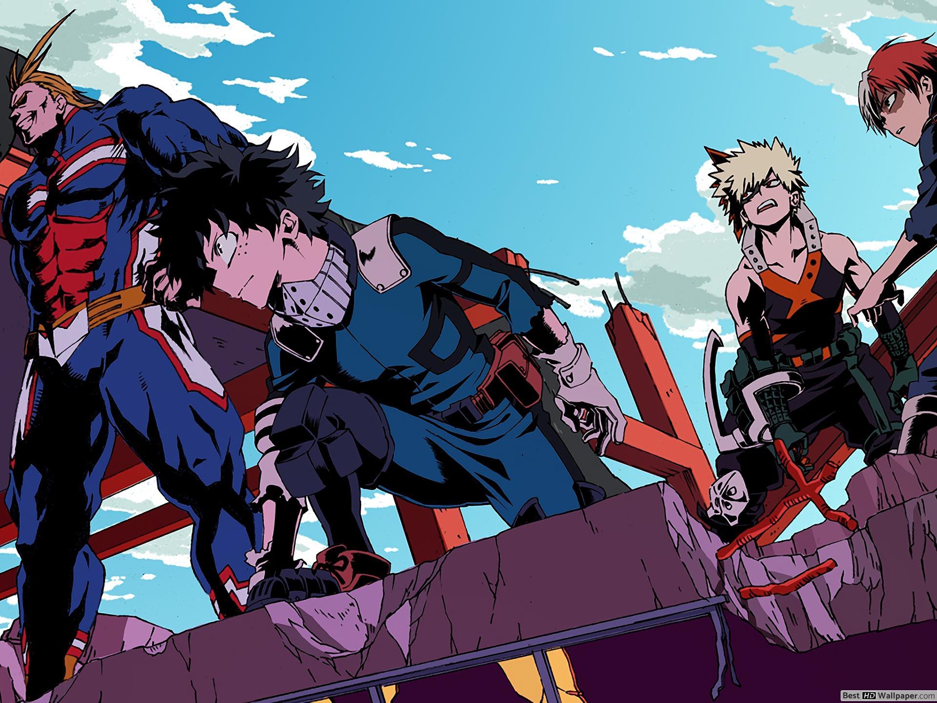 My Hero Academia 4K Wallpaper Free My Hero Academia 4K