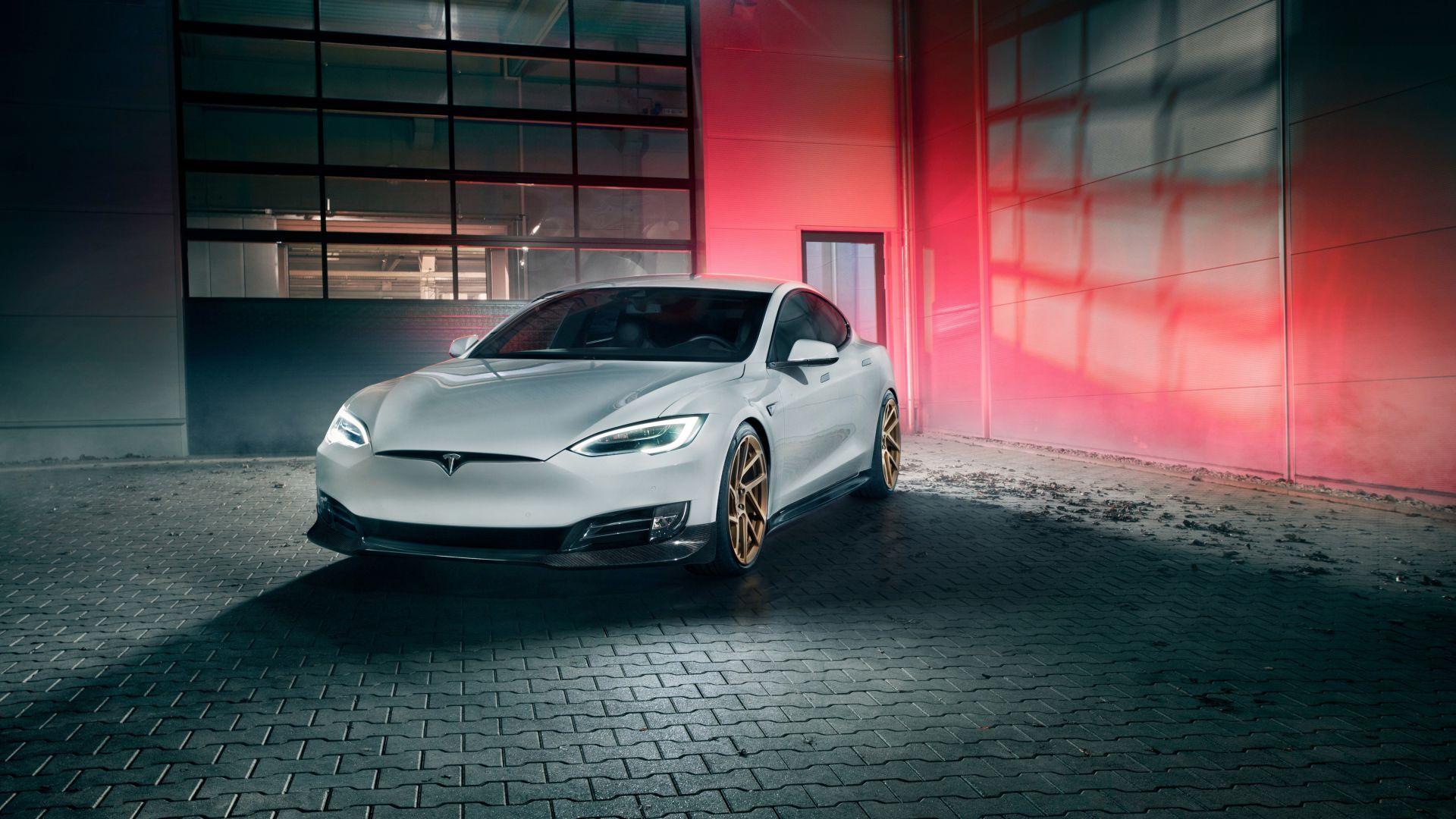 Tesla Model S, electric car, 4k (horizontal). car. Tesla