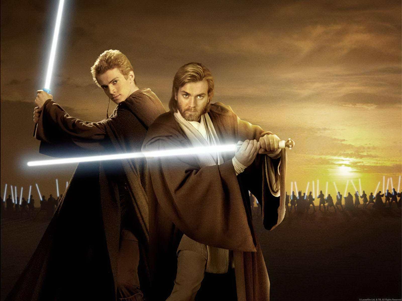 Anakin And Obi Wan Wan Kenobi And Anakin Skywalker