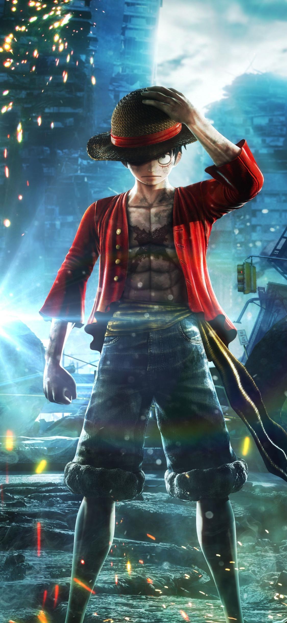 Download 1125x2436 wallpapers jump force, anime video game