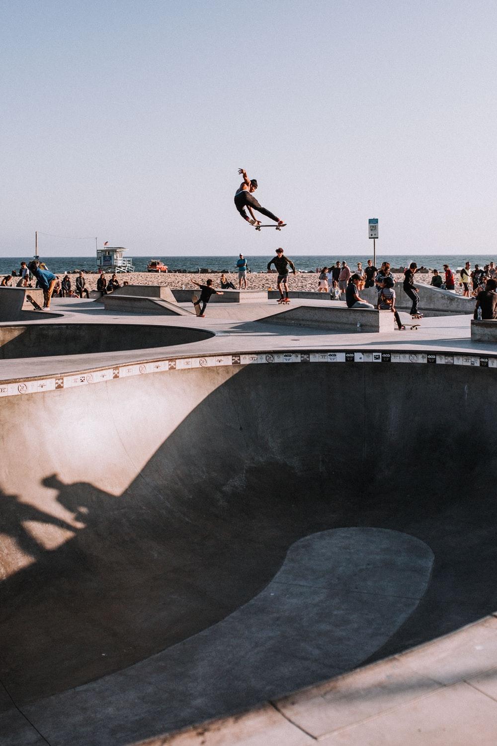 Venice Beach Skate Park Picture. Download Free Image