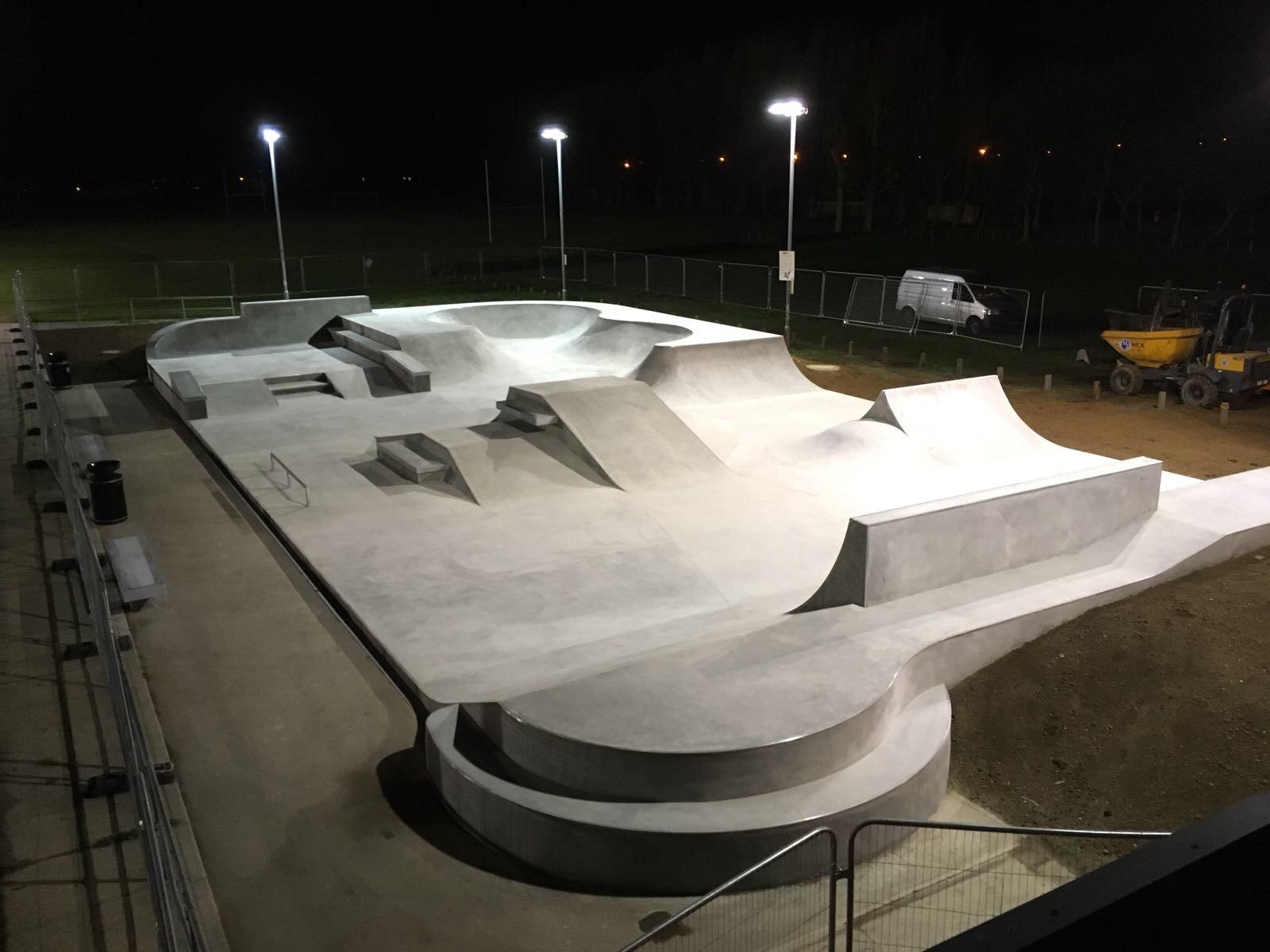 New Skate Park in Harwich