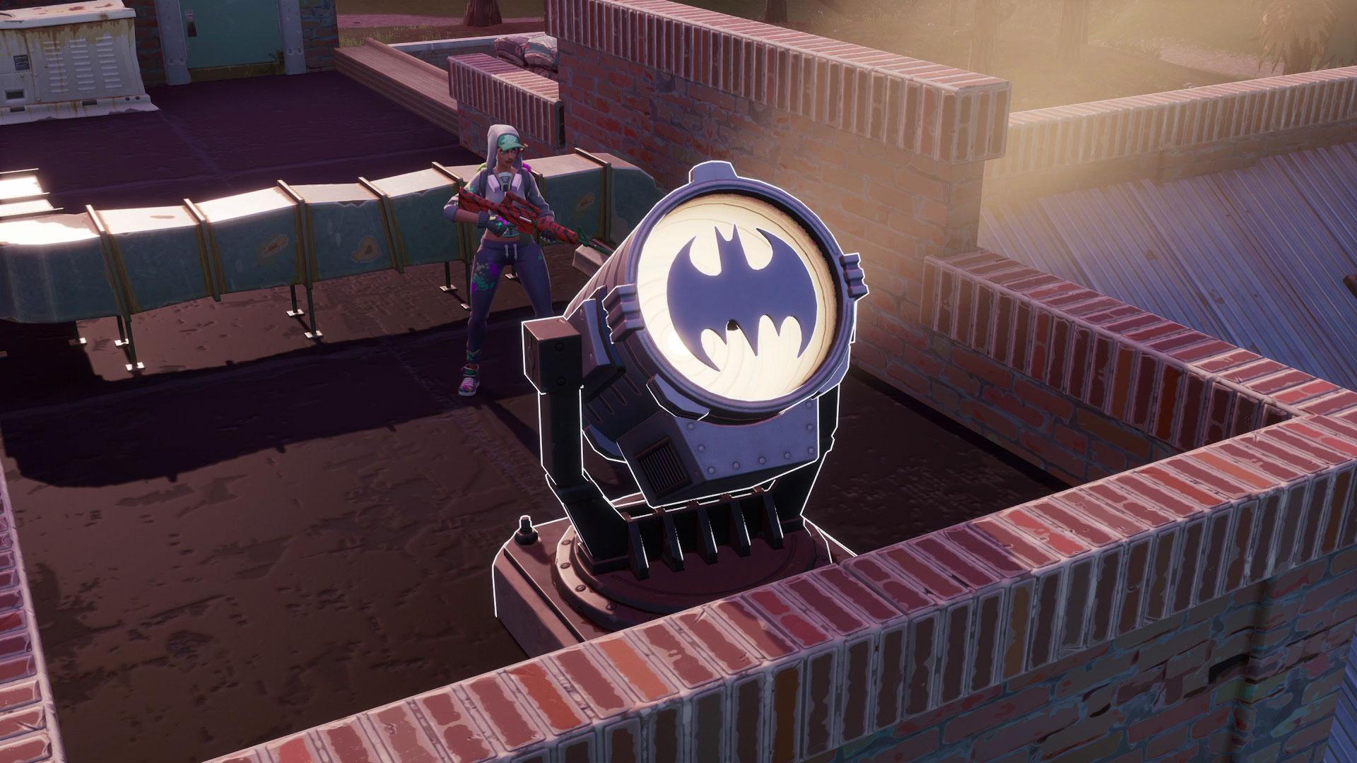 Fortnite Bat Signal locations: Where to light up different