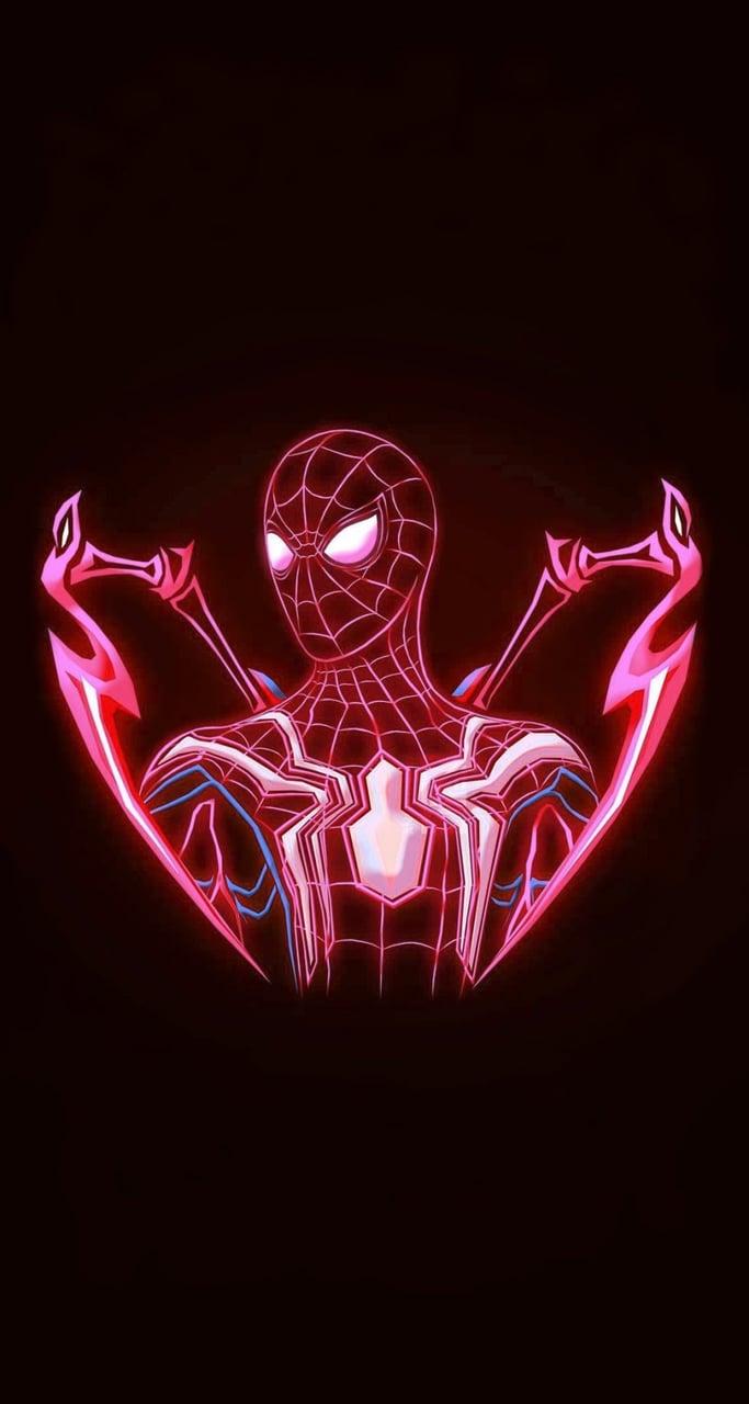 Spider Man  Neon  Wallpapers  Wallpaper  Cave