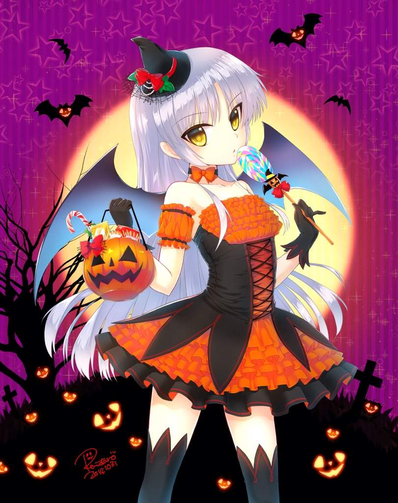 Lolis Halloween Wallpapers Wallpaper Cave