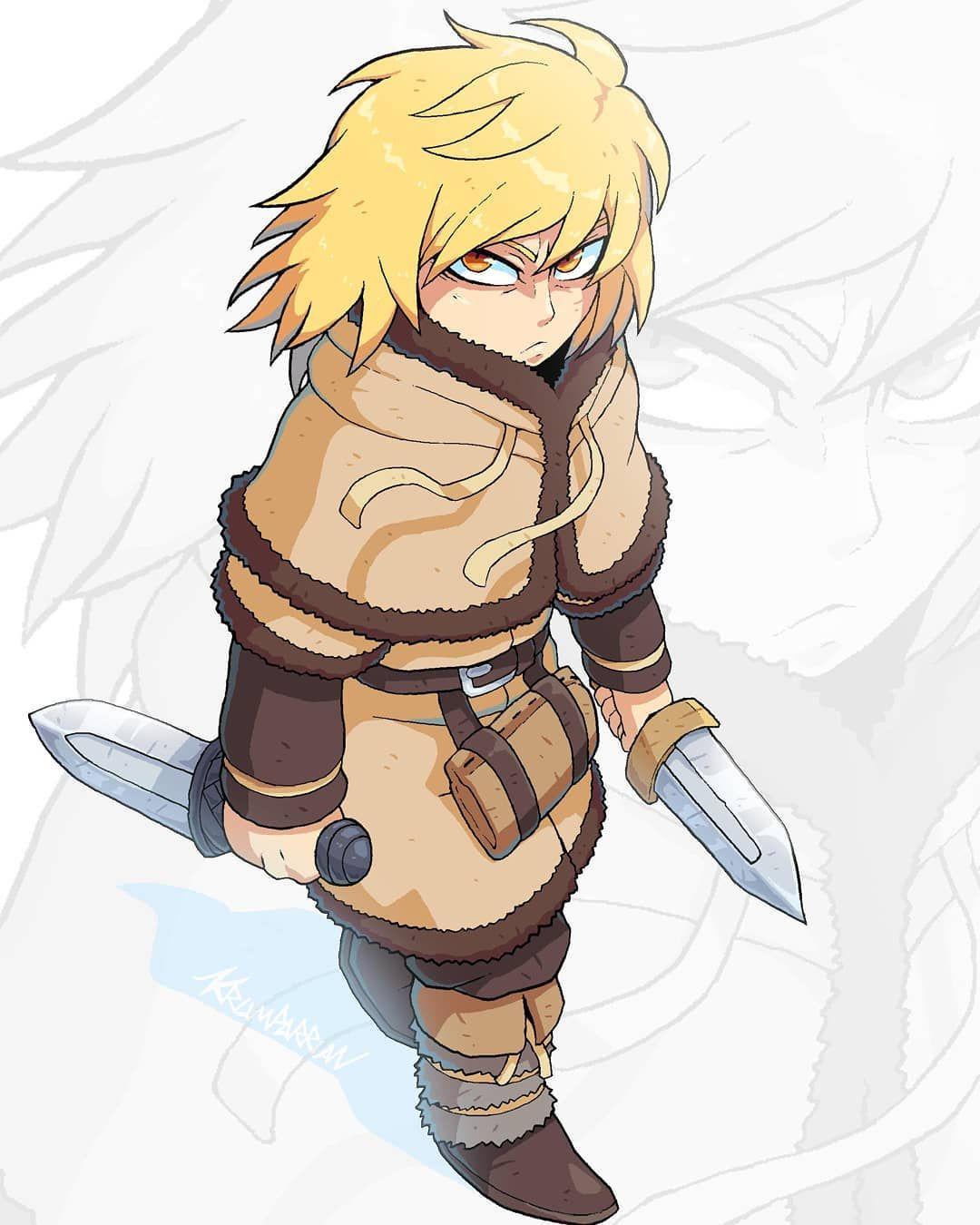 Thorfinn from Vinland Saga so HYPED for this anime