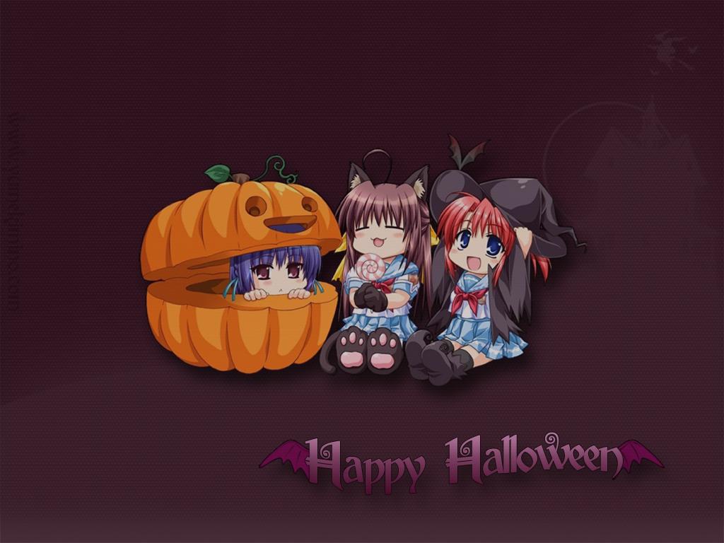 Free Cute Halloween Wallpaper