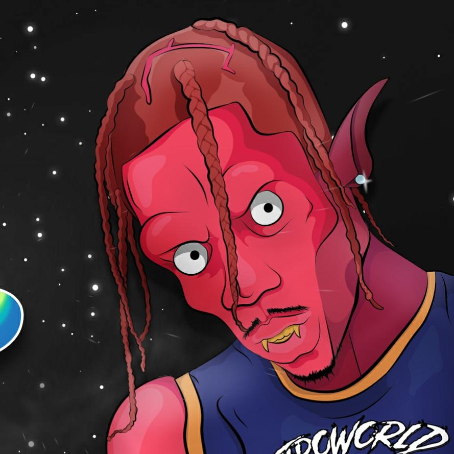 Travis Scott Cartoon Wallpapers - Wallpaper Cave