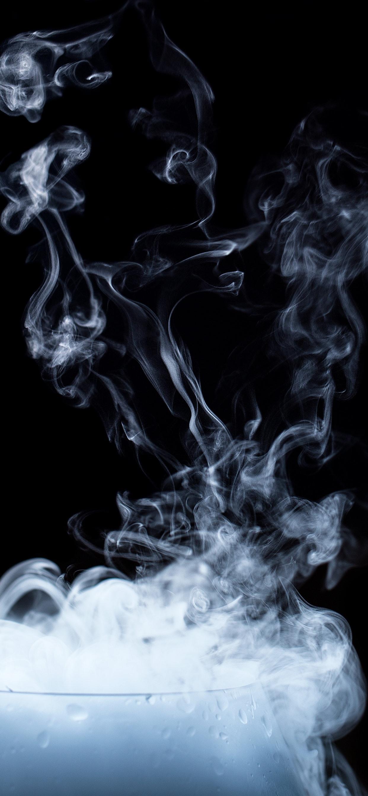 Glass Cup, Smoke, Steam 1242x2688 IPhone 11 Pro XS Max Wallpaper