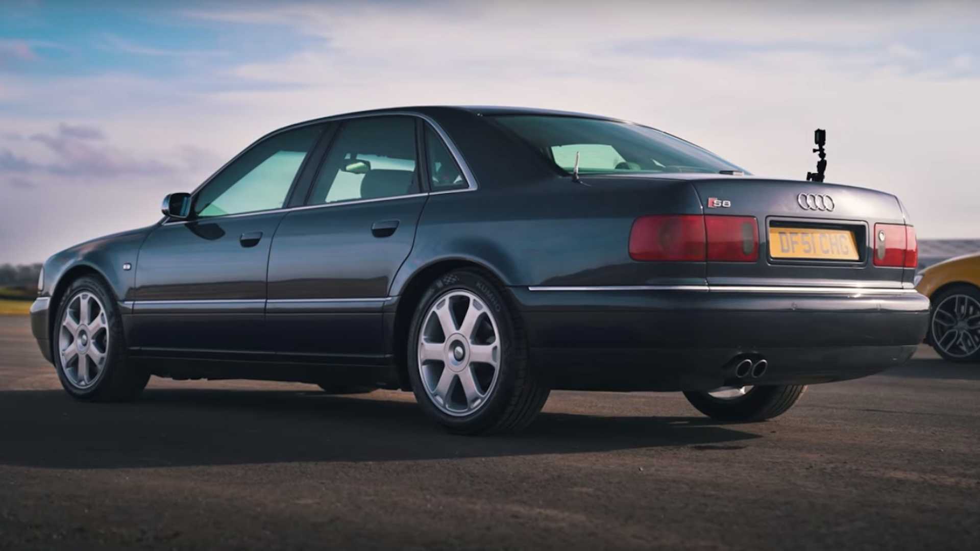 Old Audi S8 Drag Races Current A8 Diesel And S3