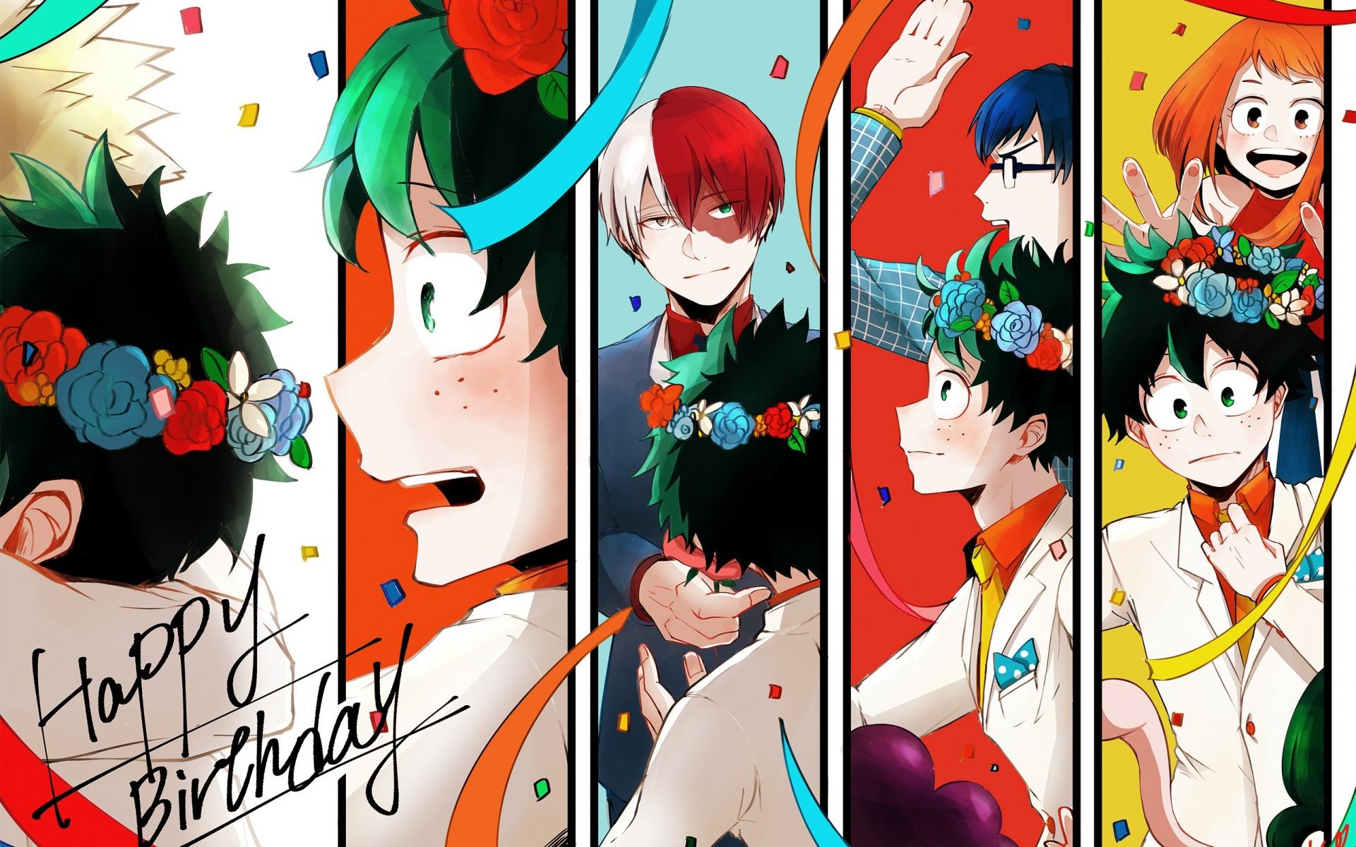 Download wallpaper Boku no Hero Academia, Izuku Midoriya