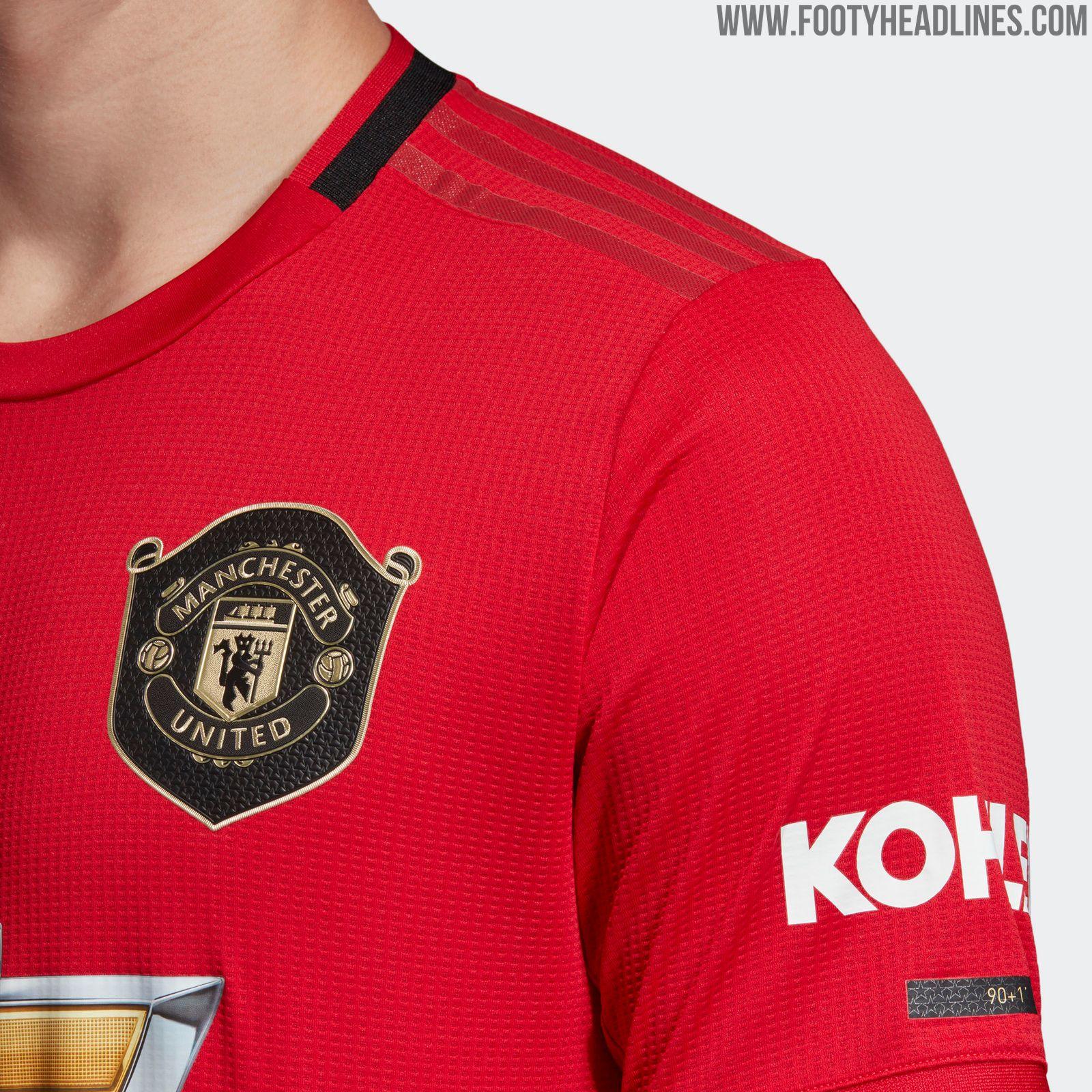 Manchester United 19 20 Home Kit Released