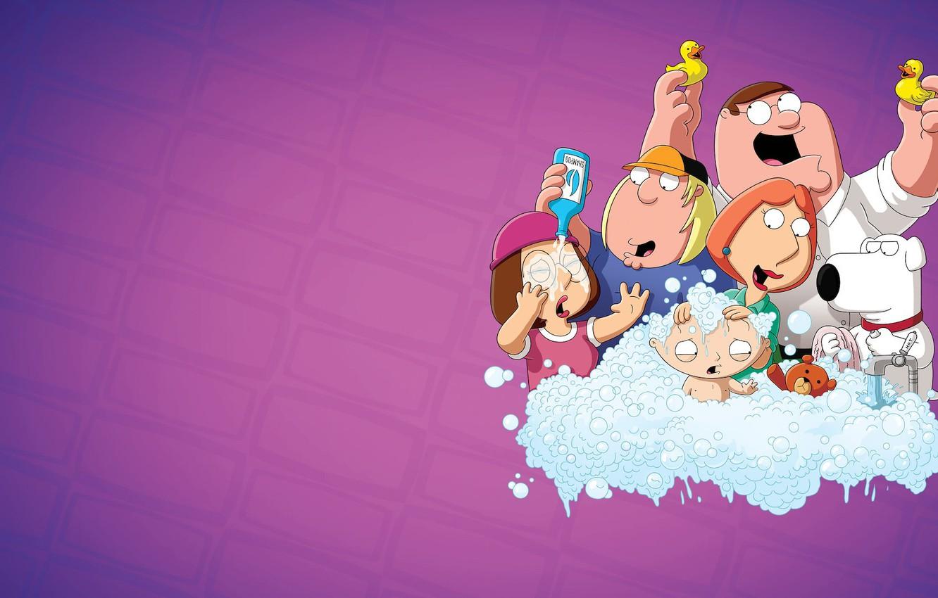 Wallpaper foam, Family guy, Stewie, Chris, Megatron, Family