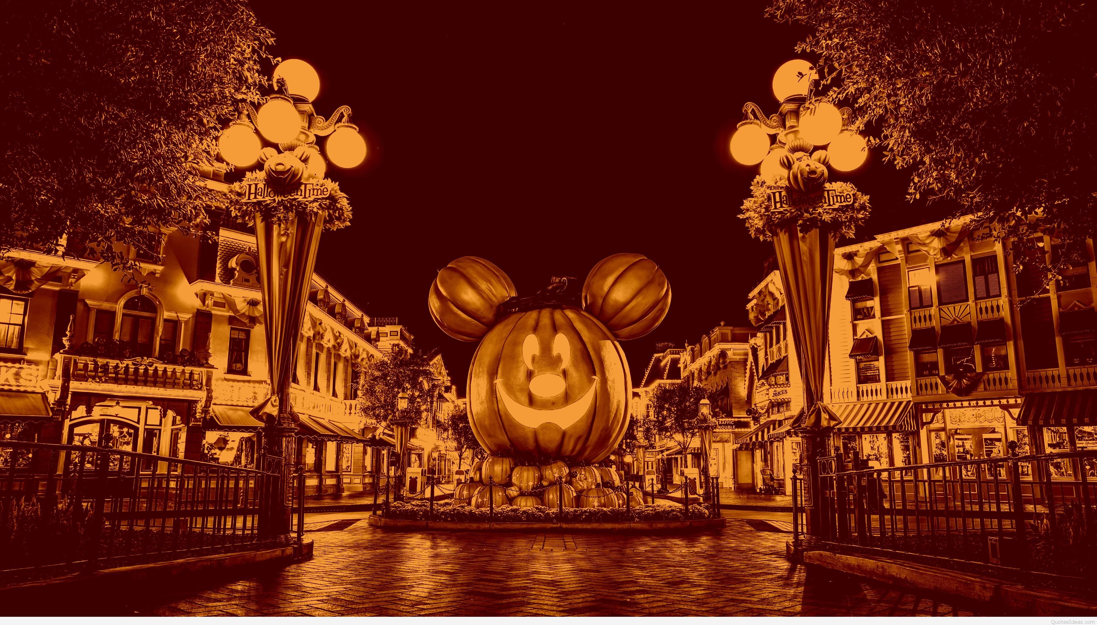 Disney Halloween Background