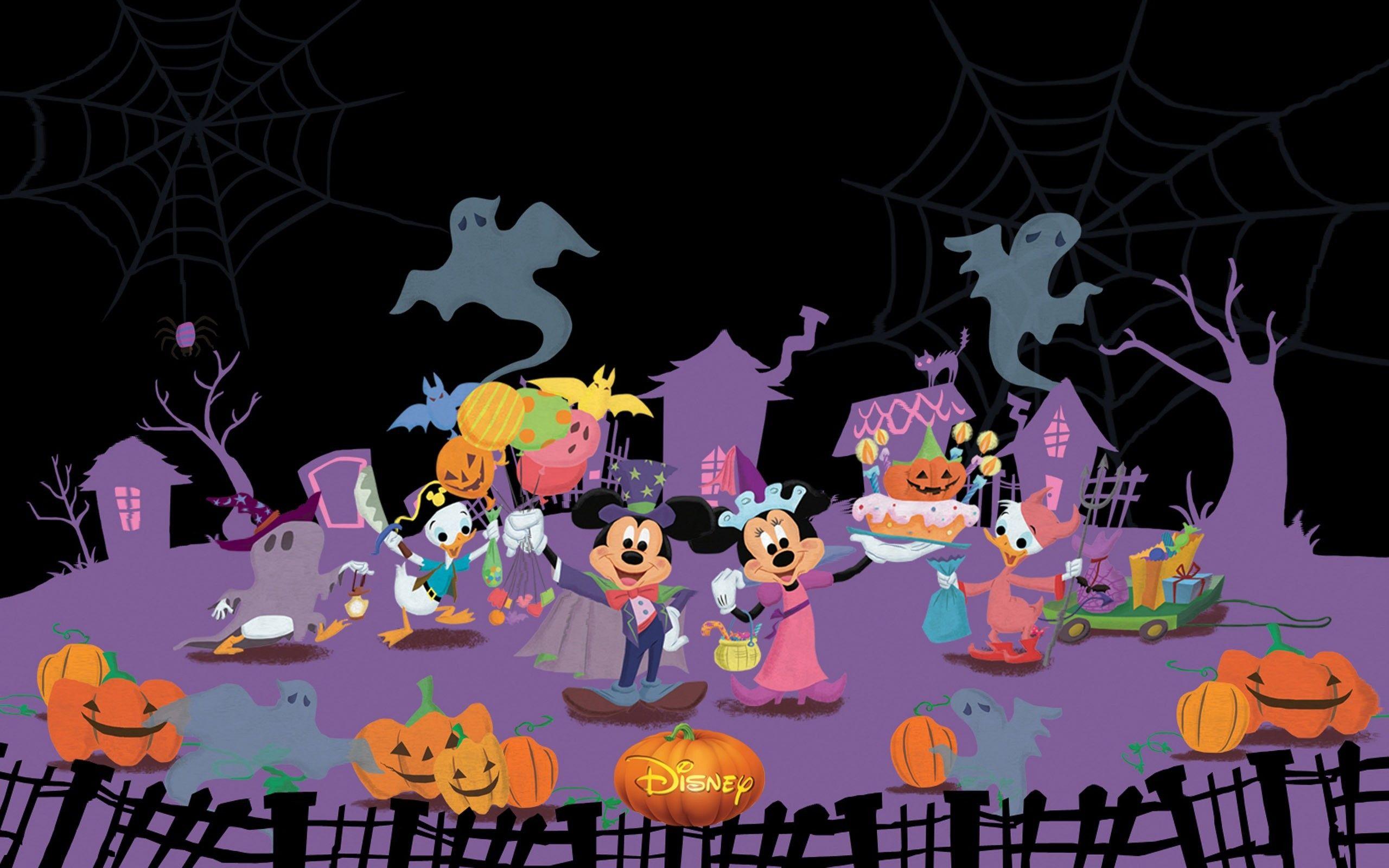 Disney Halloween Wallpaper Background