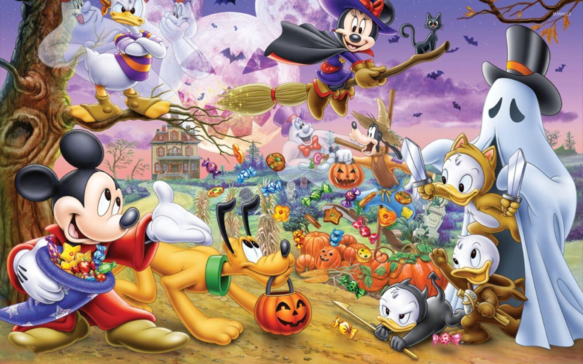 Disney's Halloween wallpapers
