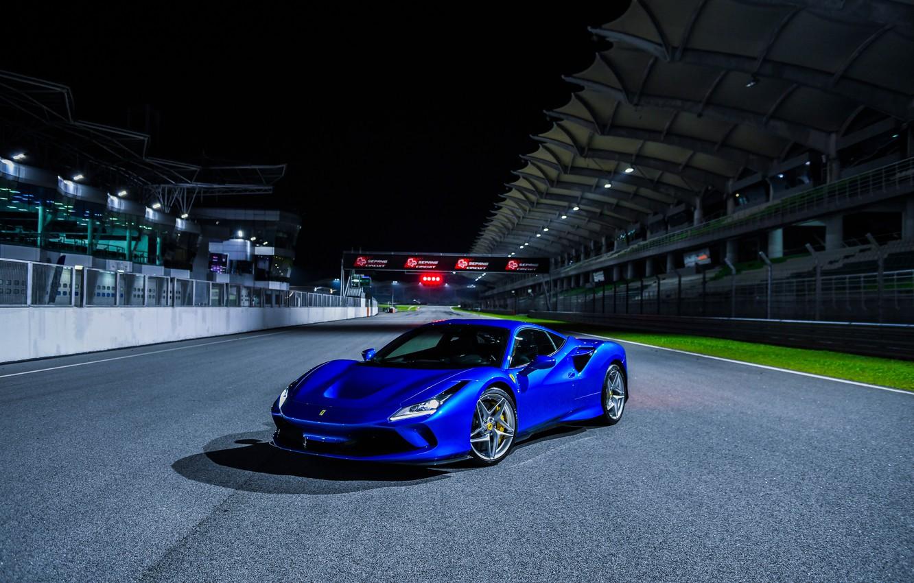 Wallpaper Ferrari, supercar, racing track, Tribute