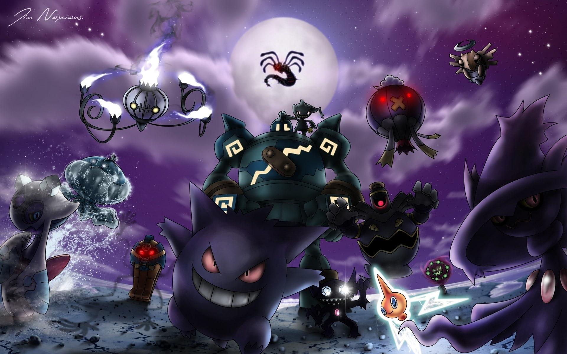 Pokémon Halloween Wallpapers - Wallpaper Cave