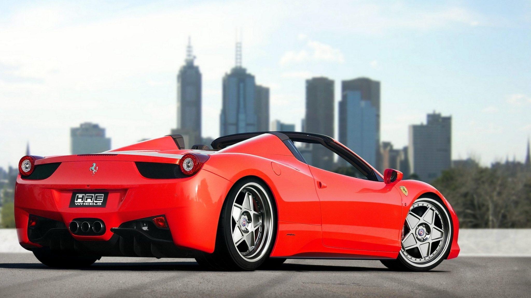 Ferrari 458 Italia Spider Full HD Wallpaper