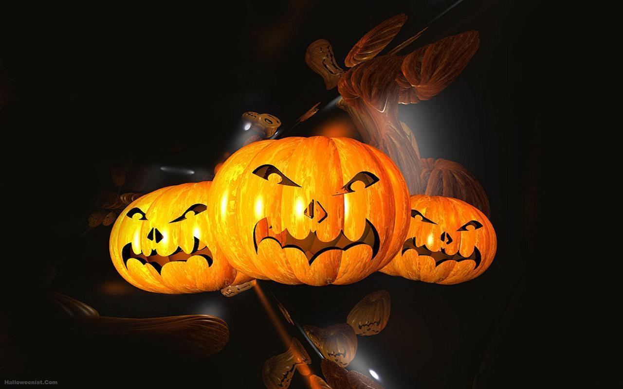 Halloween Desktop Wallpaper Background: Halloweenist.Com