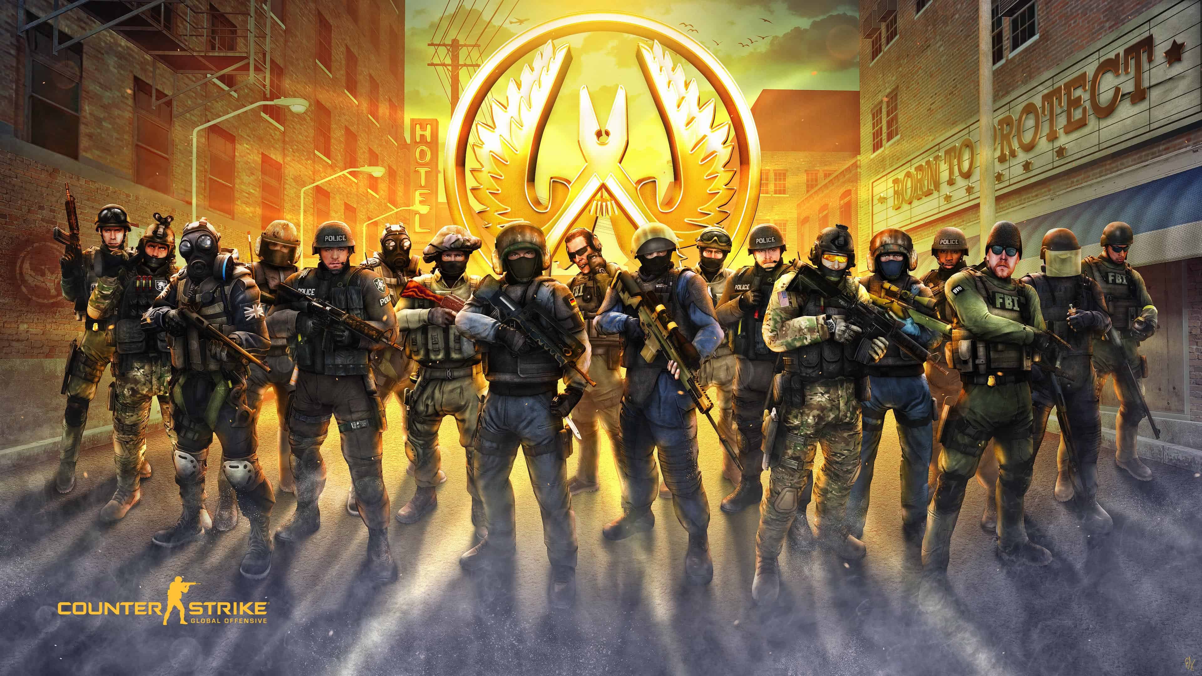 Counter Strike Global Offensive CS:GO Artwork UHD 4K