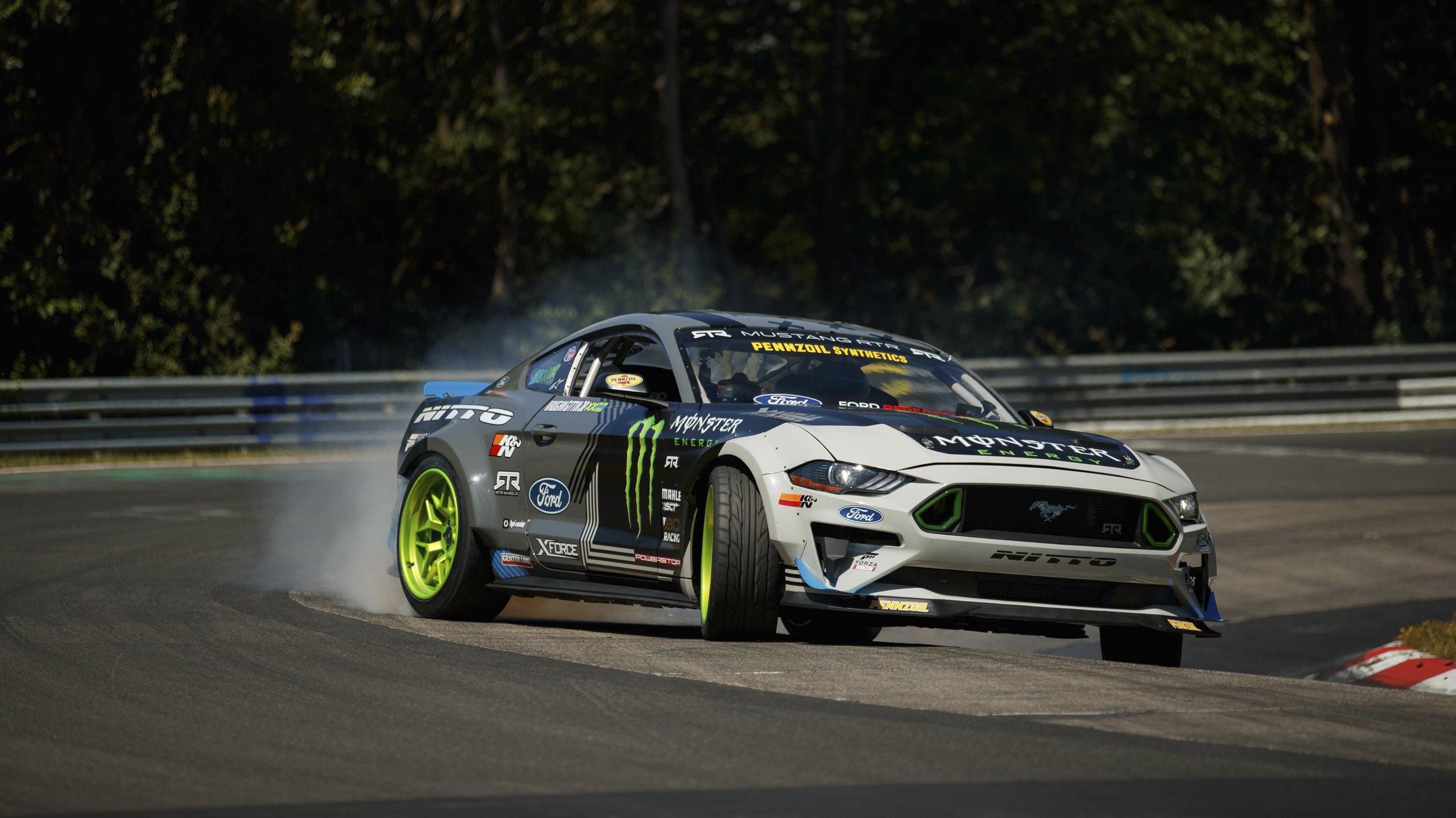 Ford Mustang RTR Drifts The Entire Nurburgring Picture