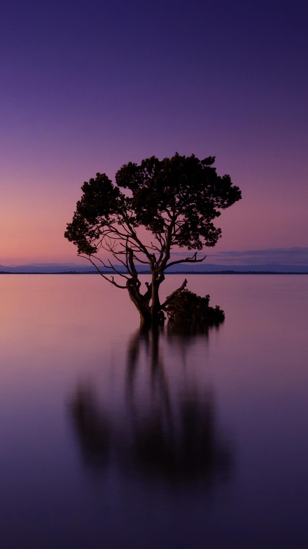 Free HD Sunset Lake Phone Wallpaper.1123