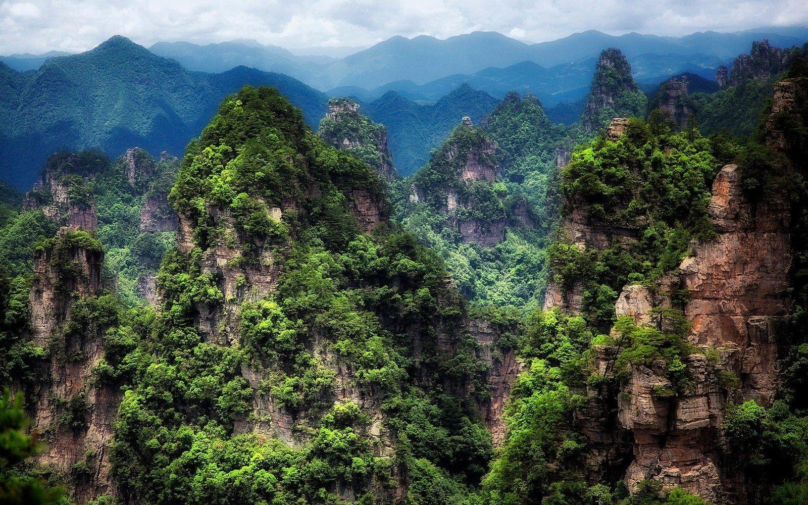 Zhangjiajie National Forest Park China Wallpaper