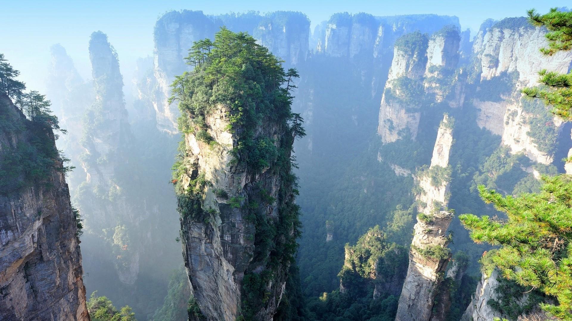 Download 1920x1080 Zhangjiajie National Forest Park, China
