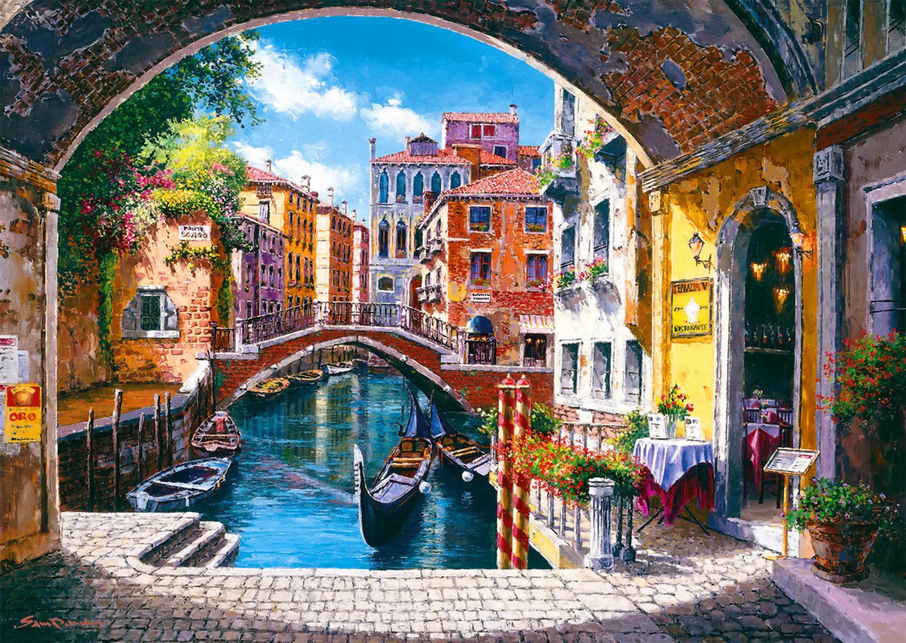 Venice Painting Wallpaper