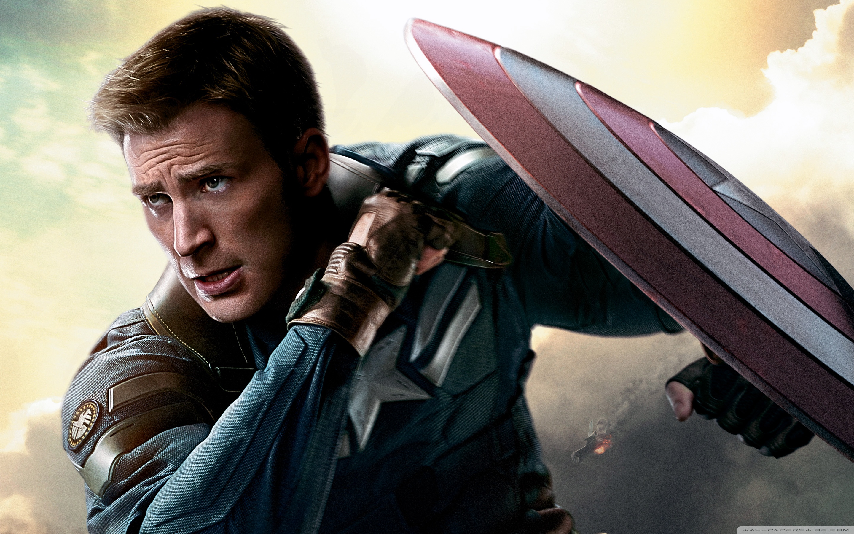 Chris Evans Captain America Winter Soldier Ultra HD Desktop