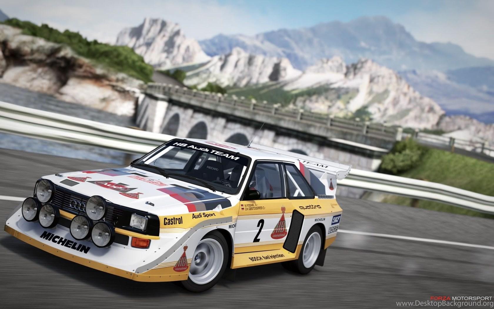 Audi Quattro Rally Wallpaper Image Desktop Background