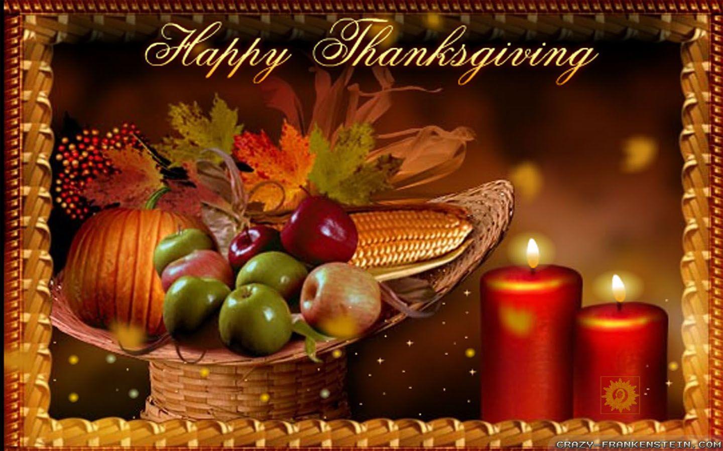 Widescreen Thanksgiving Desktop Wallpaper at