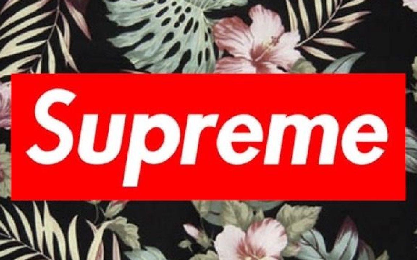 supreme floral wallpaper