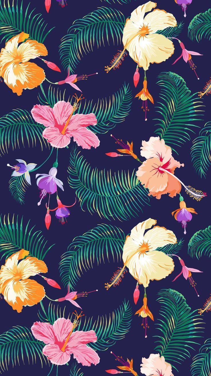 supreme floral wallpaper