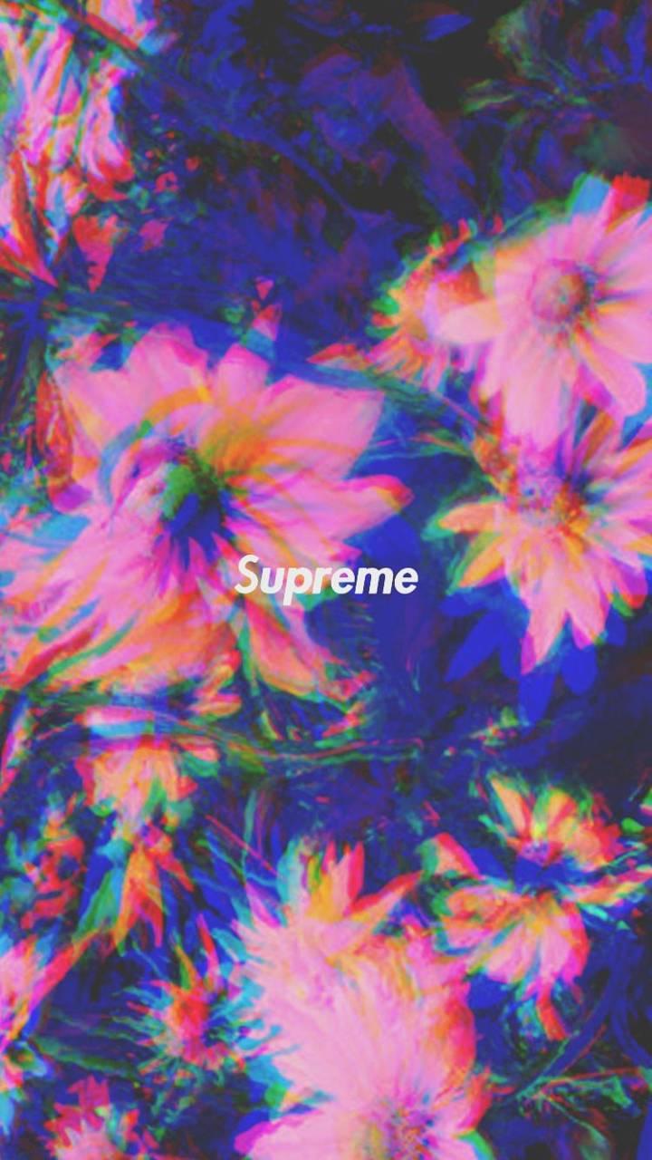 supreme floral background