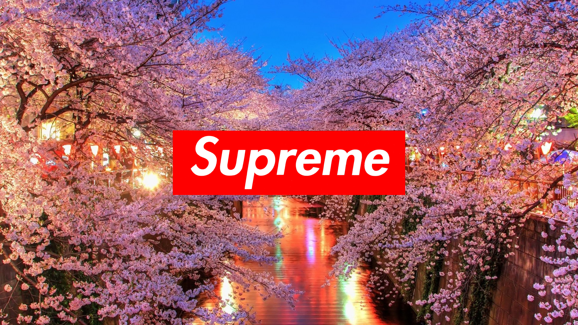 supreme floral wallpaper