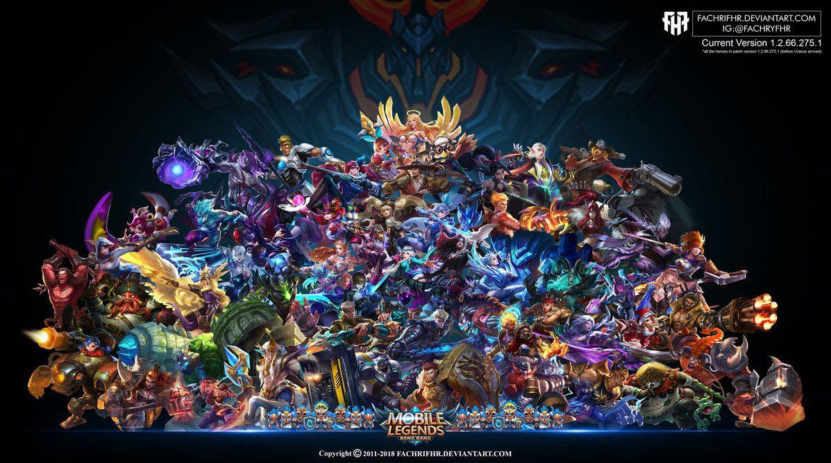 Wallpapers Desktop/PC Mobile Legend HD All Hero by FachriFHR