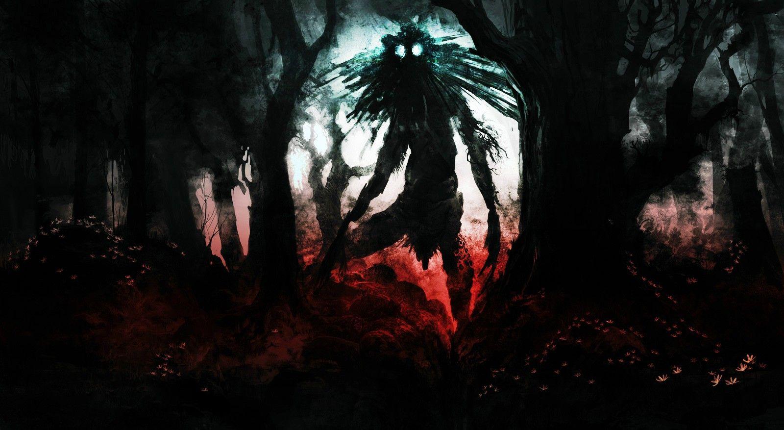 Image detail for -Scary Monster Dark Black Shadow Creepy