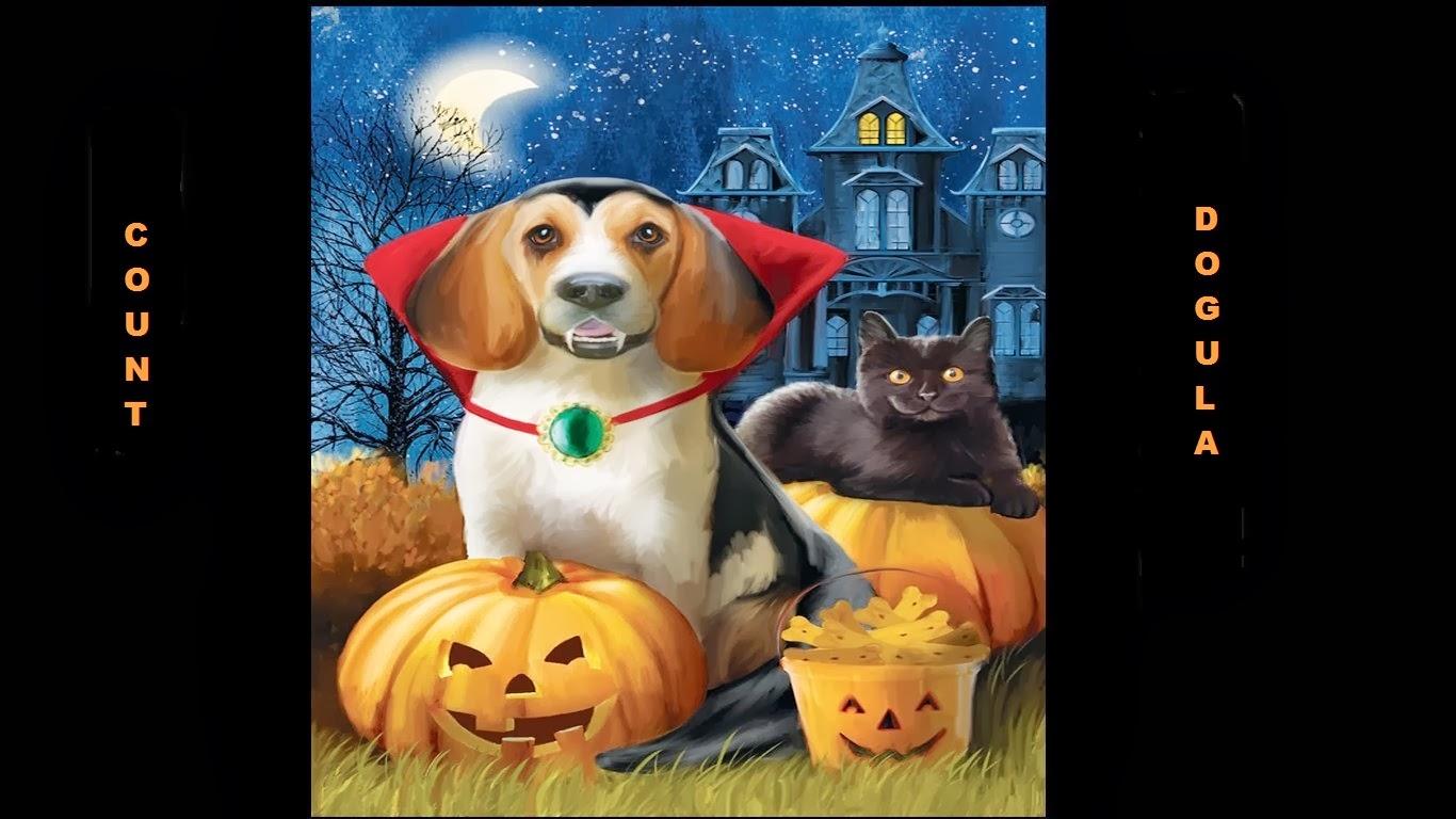Halloween Dog Wallpaperfoto.com