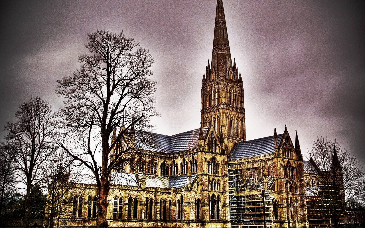 Salisbury Cathedral Wallpaper